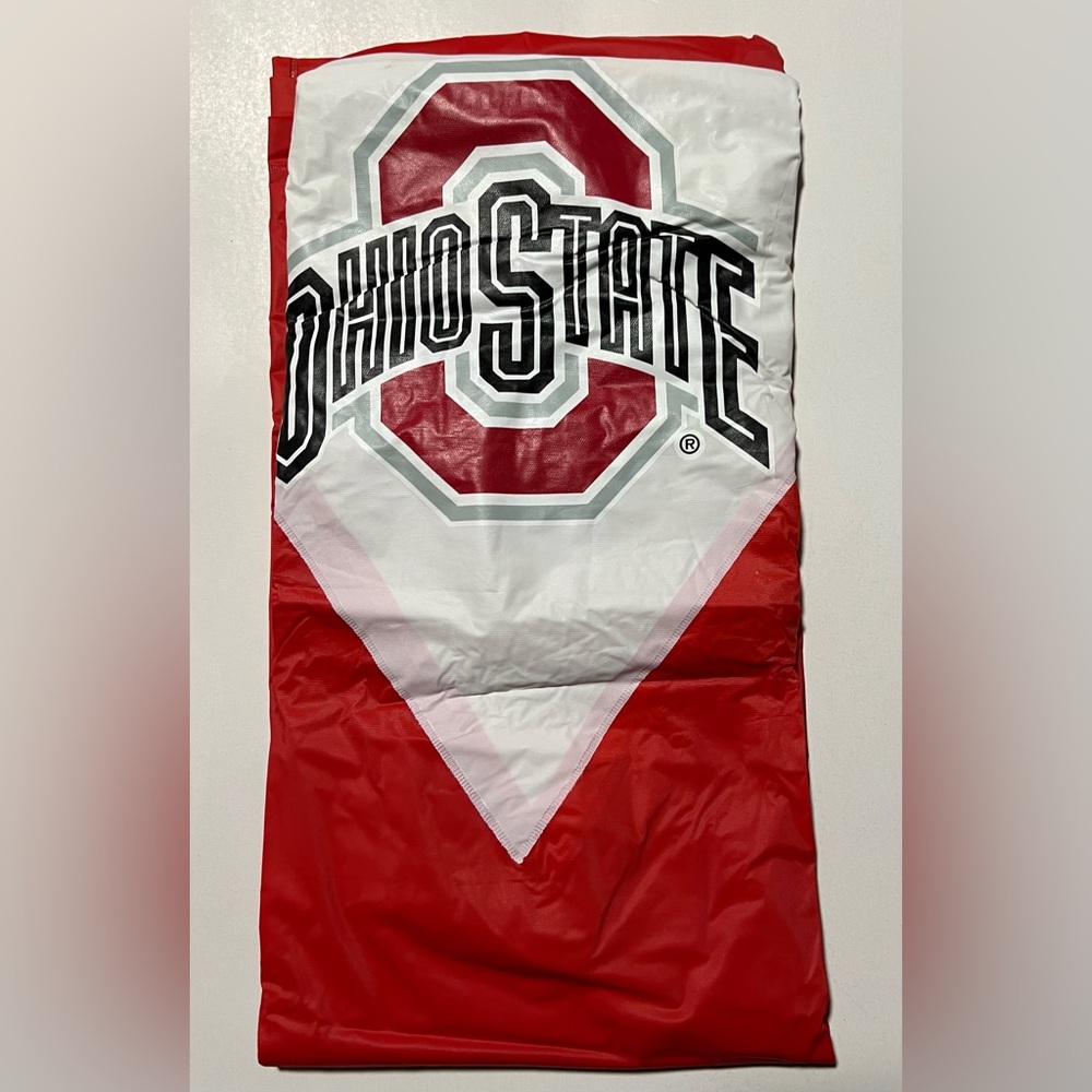 Ohio State Logo Rain Poncho